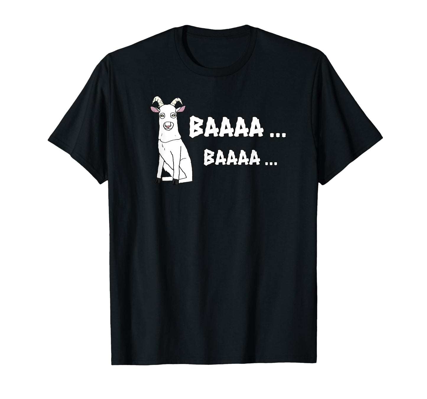 Goat Scary Ghost Baaaa Halloween T-Shirt Pet Shirt