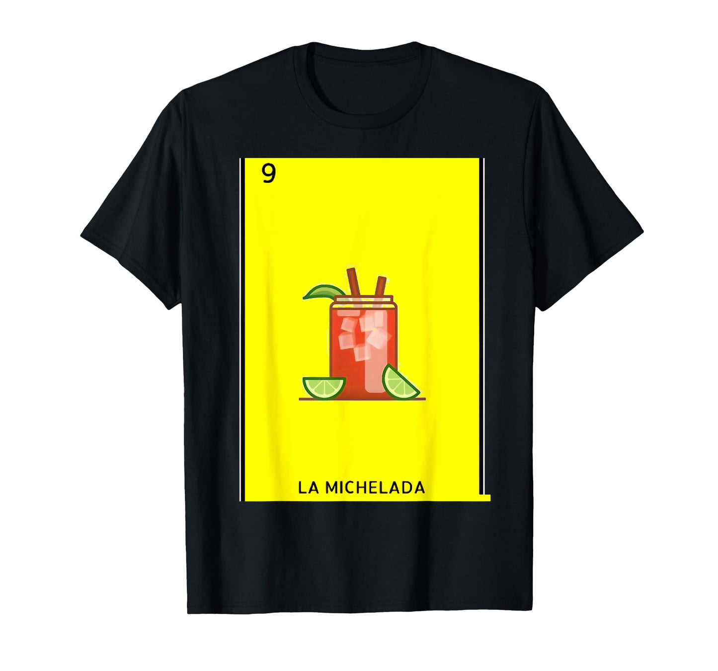 La Michelada Card Mexican Lottery Card T-Shirt