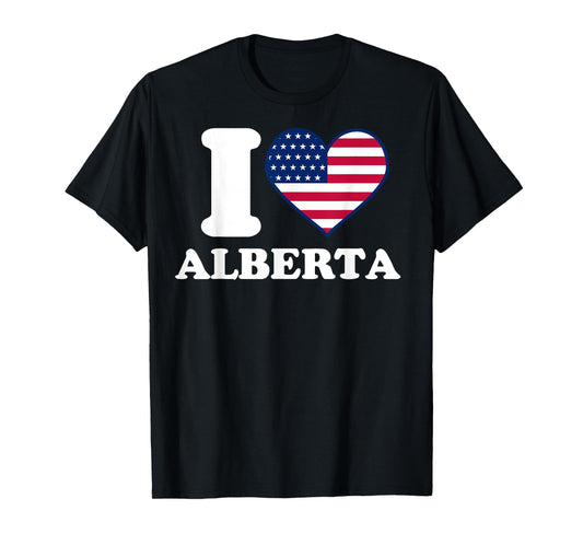 I love Alberta I heart Alberta T-Shirt