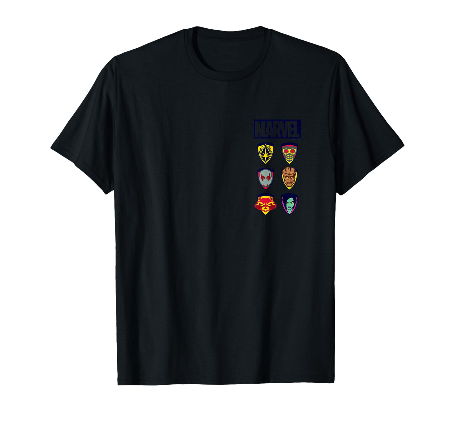 Guardians of The Galaxy - Stacked Icons T-Shirt