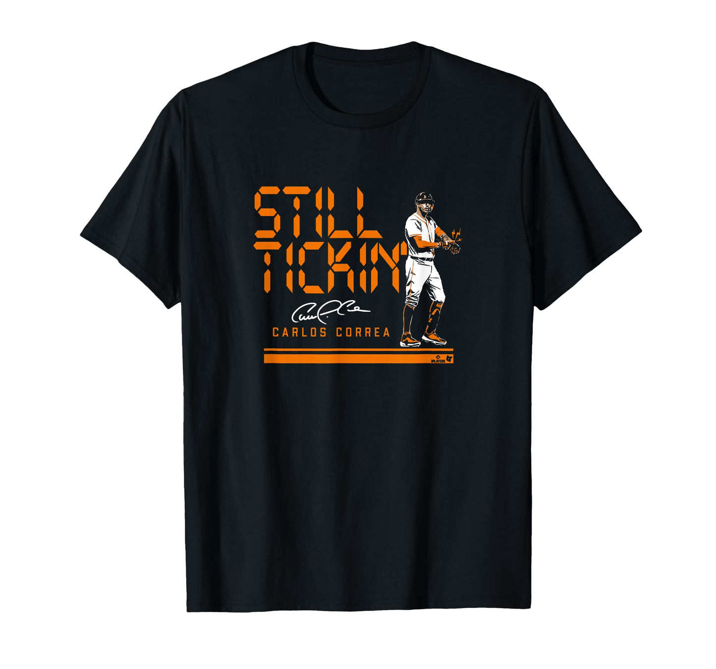 Carlos Correa - Still Tickin' - Houston Baseball T-Shirt