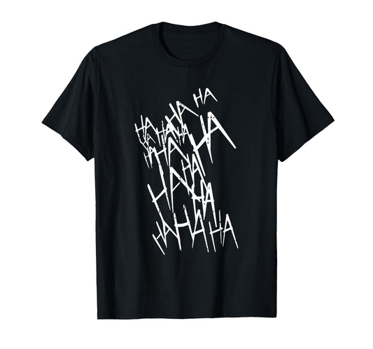 Hahaha Halloween Costume Funny Men Women Kids T-Shirt