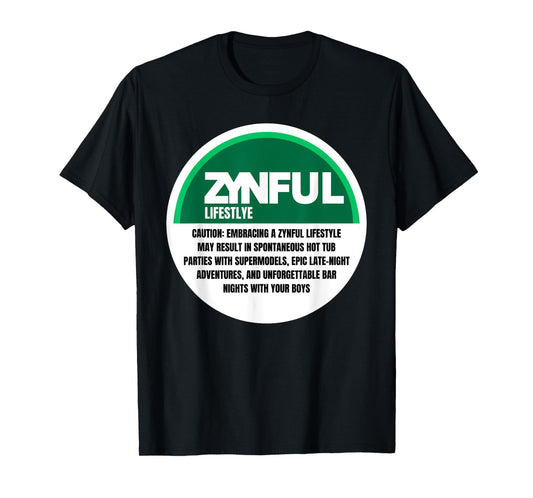 Funny Flavored Nicotine Pouch Sinful Lifestyle Lip Pillow T-Shirt