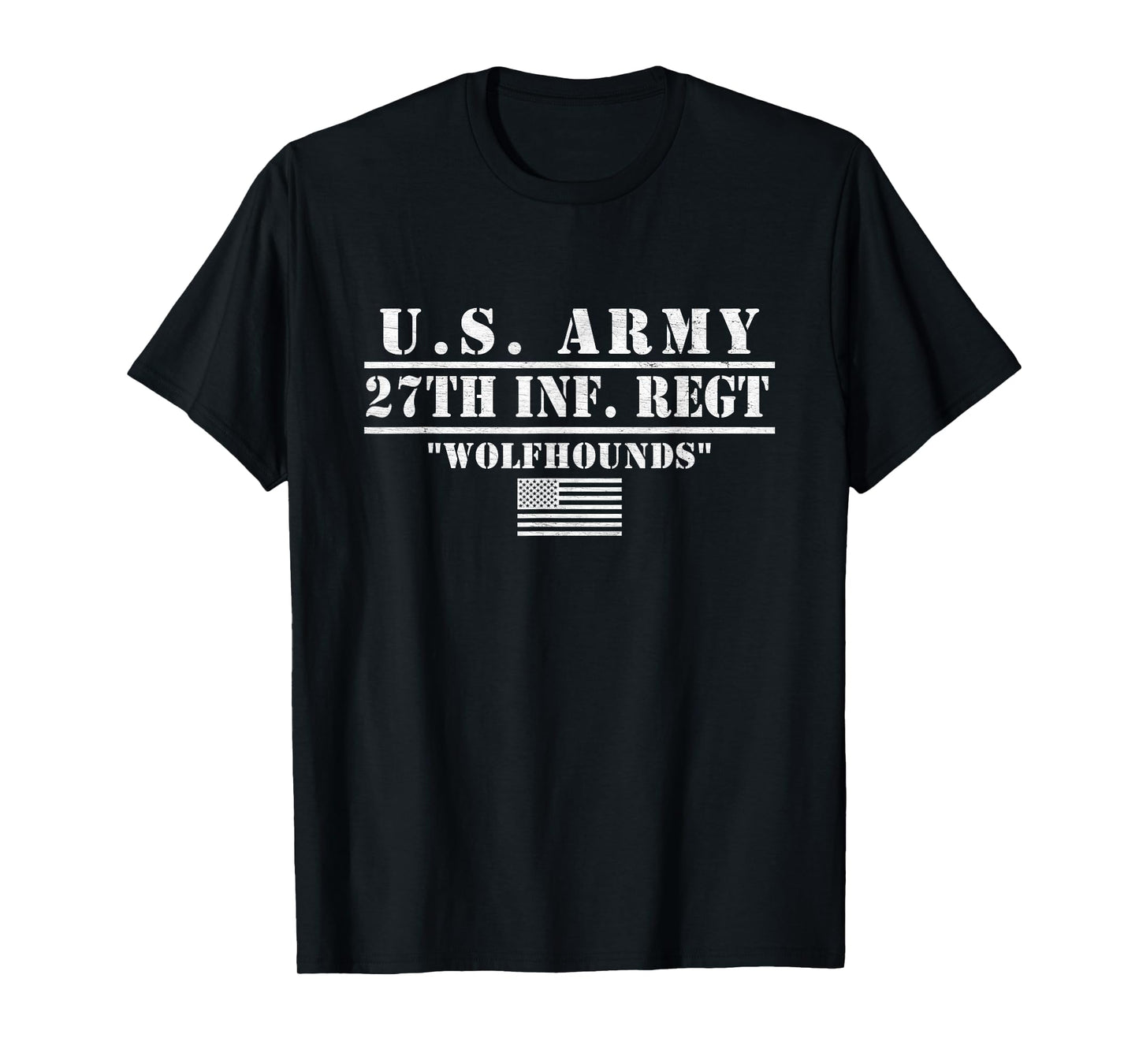 27th Infantry Regiment 27th Inf Regt Wolfhounds Gifts T-Shirt