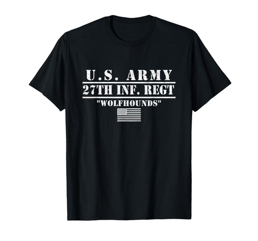 27th Infantry Regiment 27th Inf Regt Wolfhounds Gifts T-Shirt