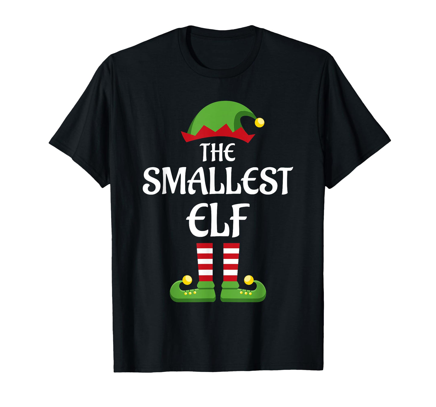 Smallest Elf Family Matching Group Christmas T-Shirt