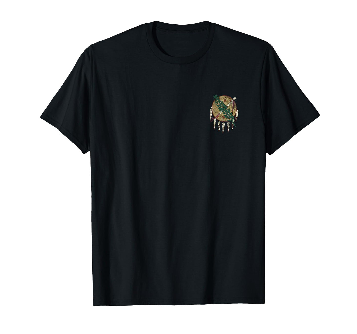 STATE OF OKLAHOMA FLAG OSAGE NATION SHIELD T-Shirt
