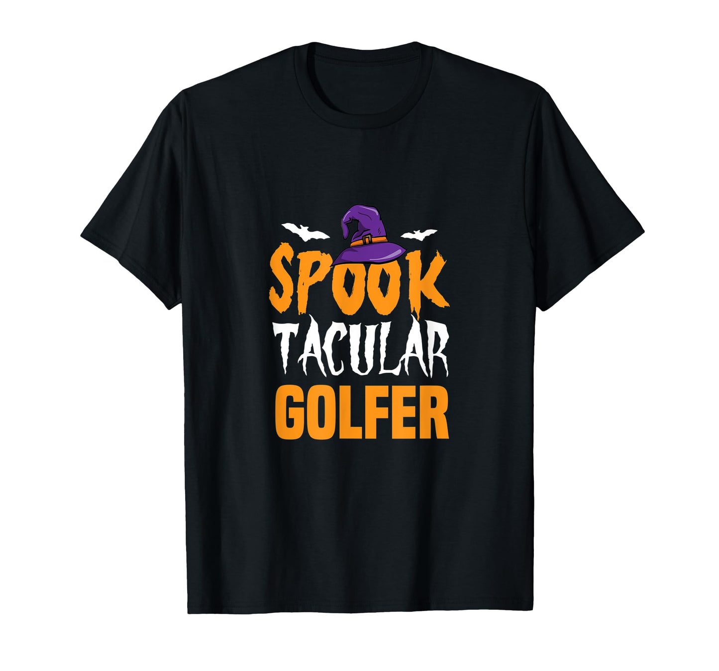 Spooktacular Golfer Halloween Outfit Gift T-Shirt