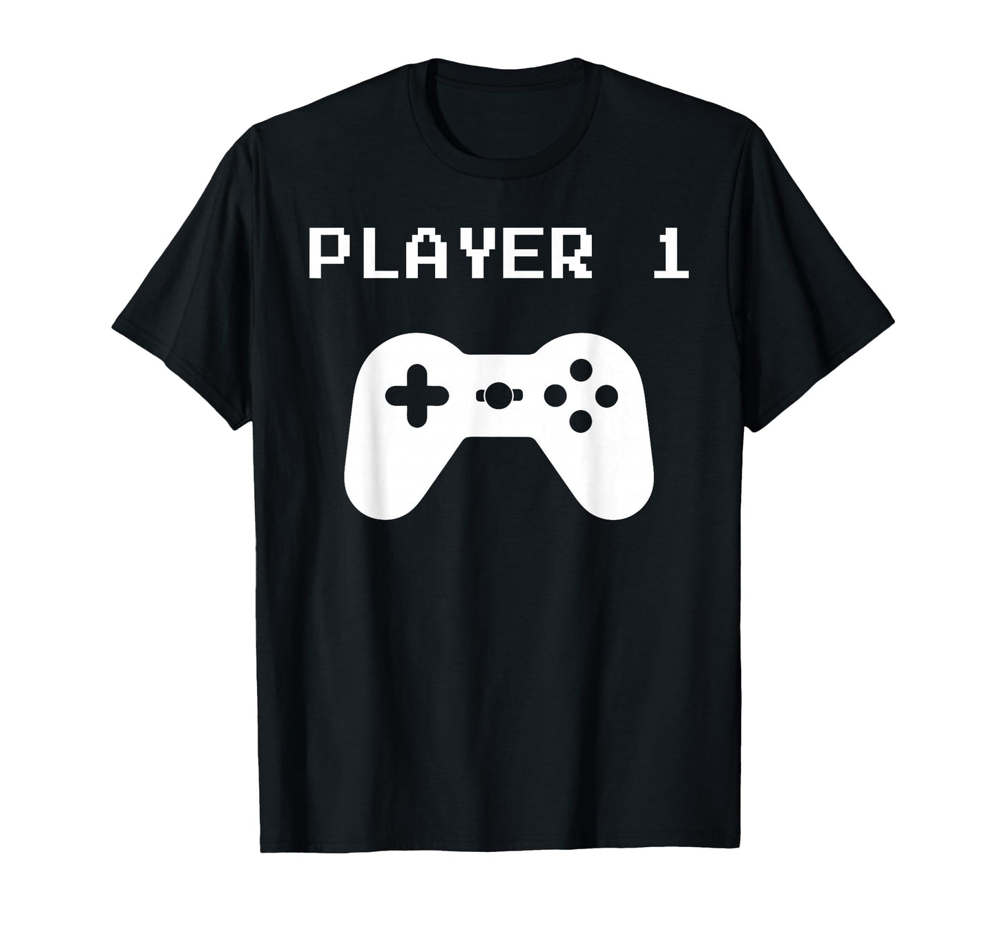 Player 1 & 2 Matching Shirts for Video Gamers