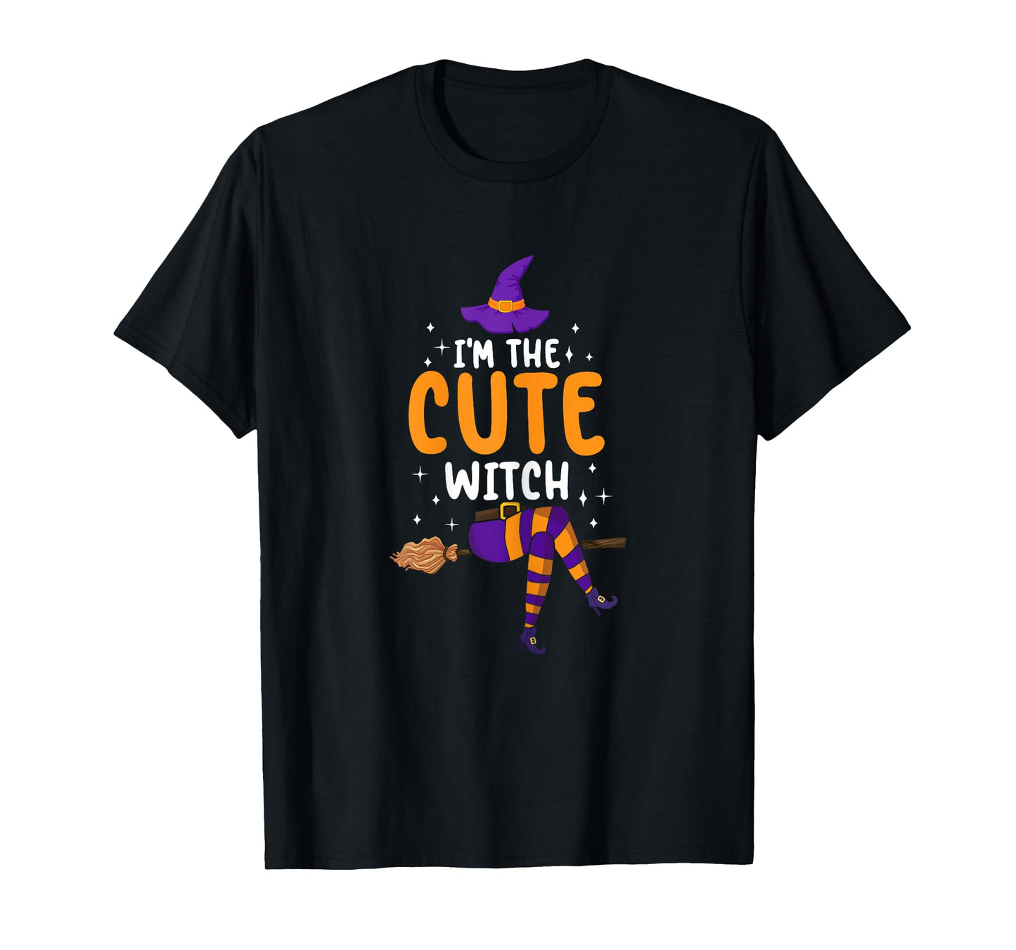 I'm the Cute Witch Halloween Matching Group Costume T-Shirt