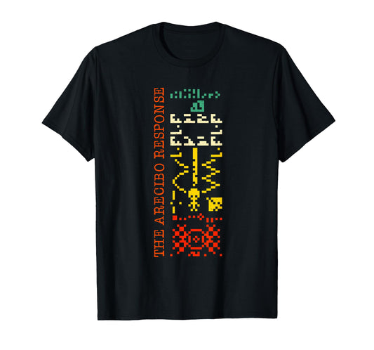 The Arecibo Response Chilbolton Crop Circle Alien Reply T-Shirt