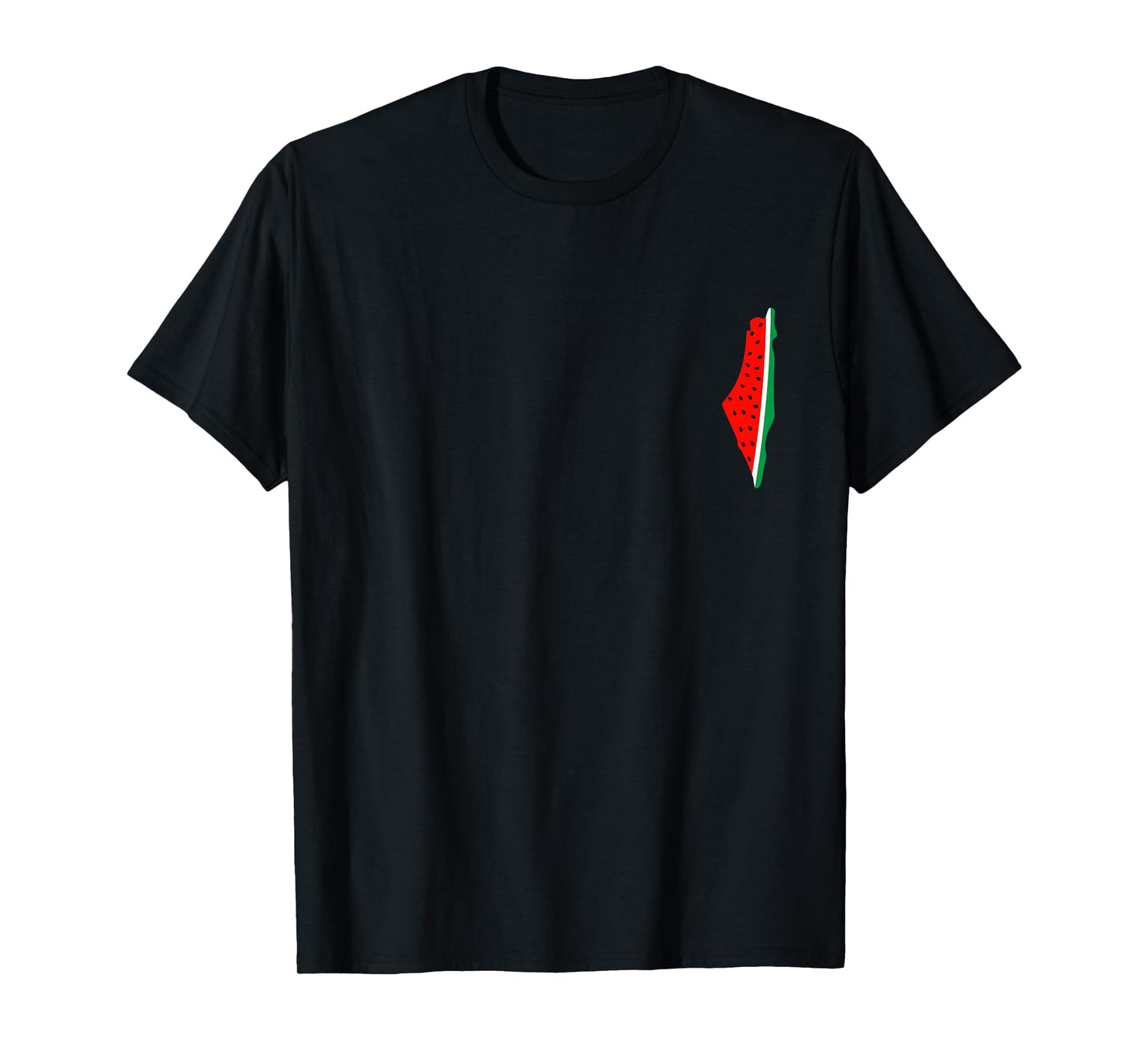Palestine map Watermelon Family Palestine T-Shirt