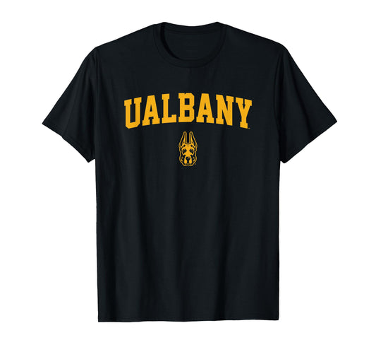 University at Albany Great Danes One Color Arch Logo T-Shirt
