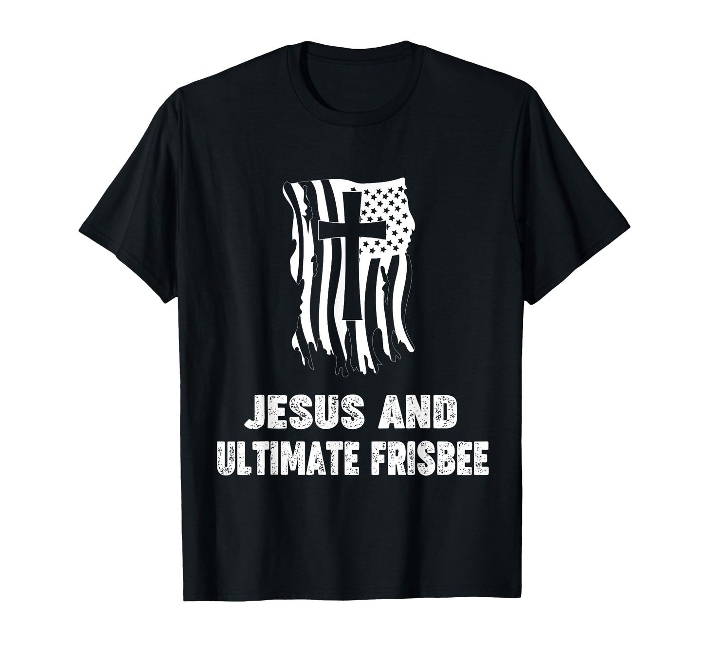 Ultimate Frisbee Player Christian Jesus and Ultimate Frisbee T-Shirt