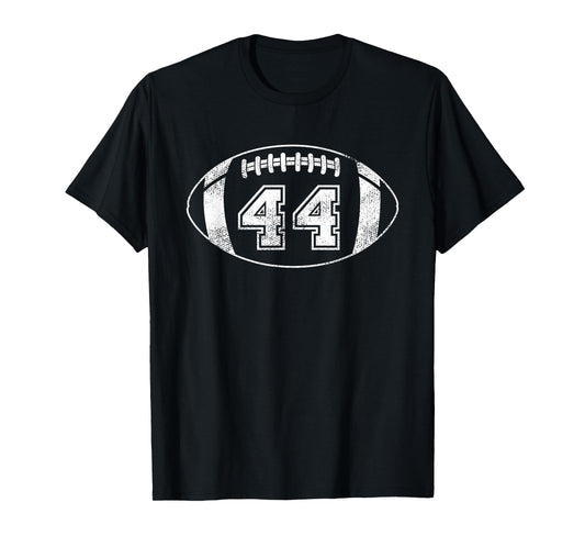 Football Player #44 Football Mom Dad Jersey 44 Varsity Team T-Shirt