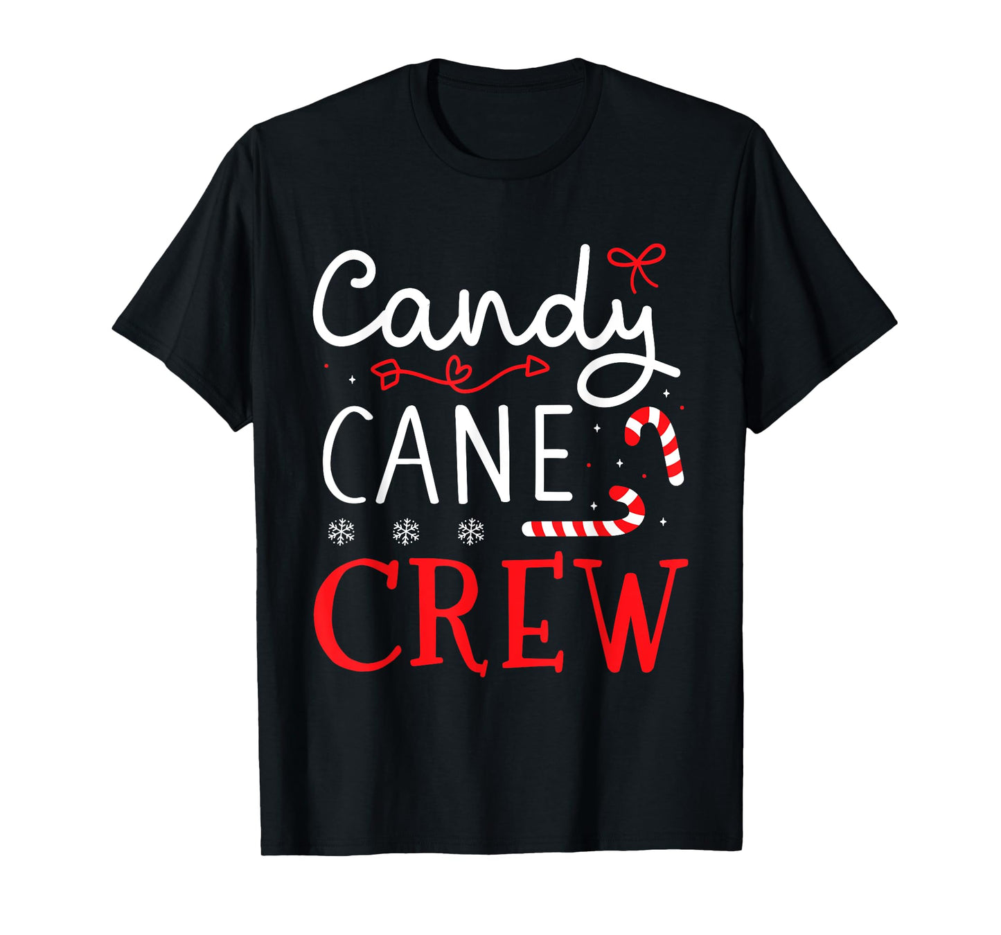 Christmas candy cane crew for family and cousin xmas T-Shirt