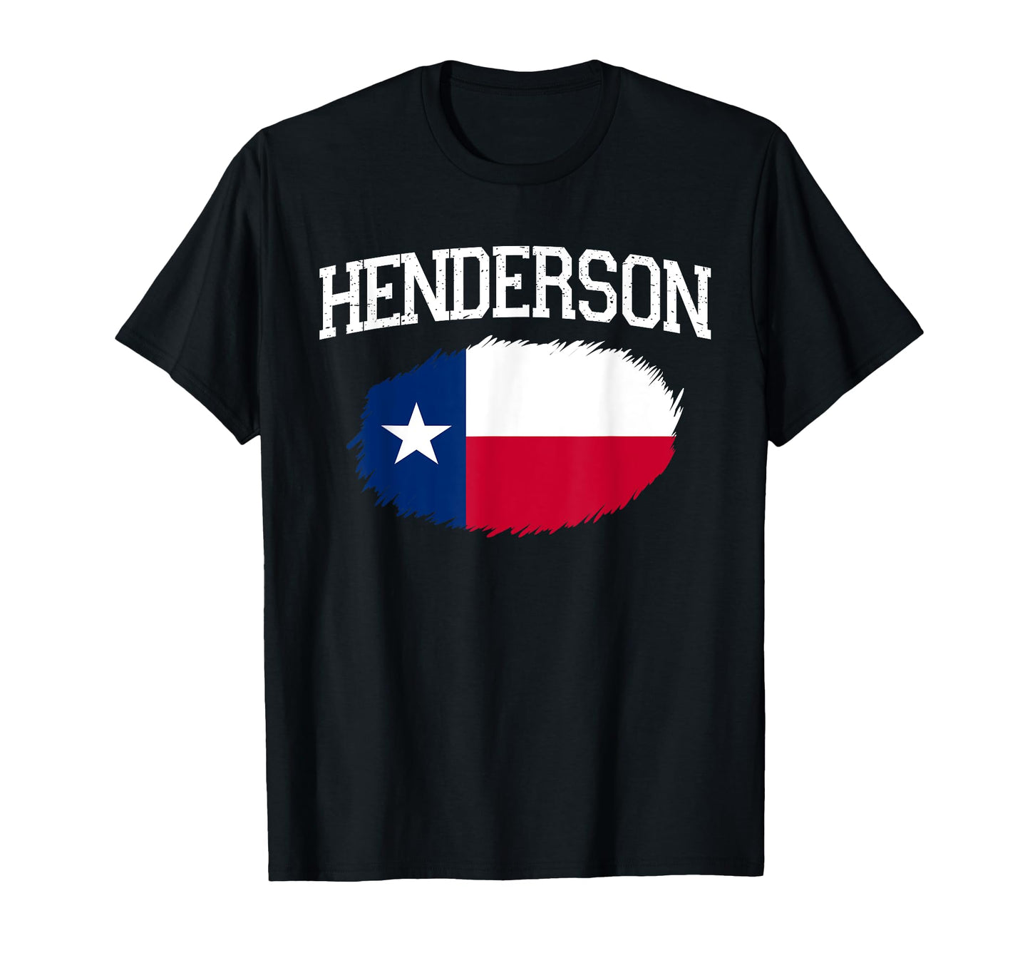 HENDERSON TX TEXAS Flag Vintage USA Sports Men Women T-Shirt