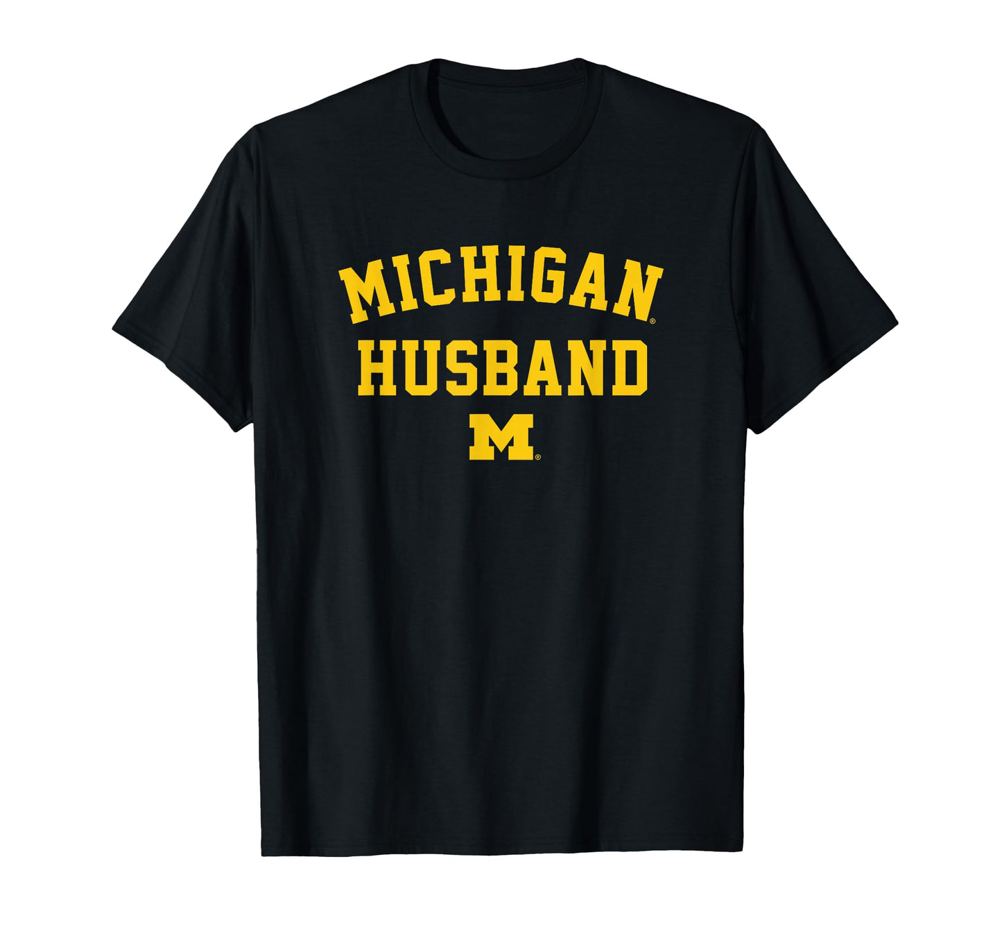 University of Michigan Wolverines U of M Michigan Husband T-Shirt