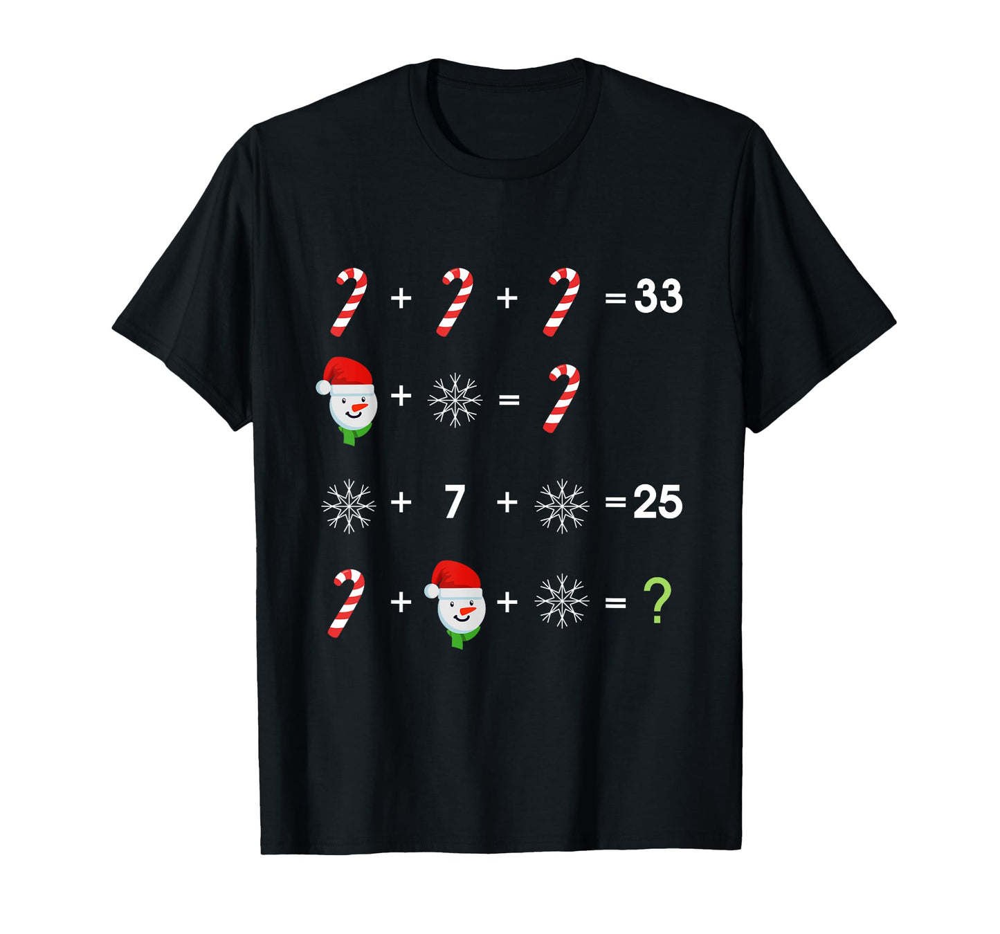 Order of Operations Quiz Funny Math Teacher Christmas Gift T-Shirt