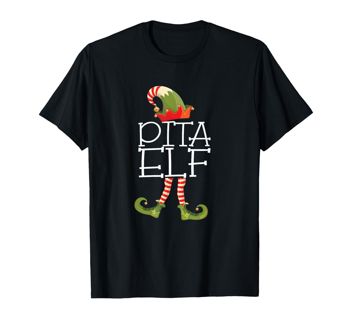 Funny Elf Christmas Matching Family PITA Pain In the Ass T-Shirt