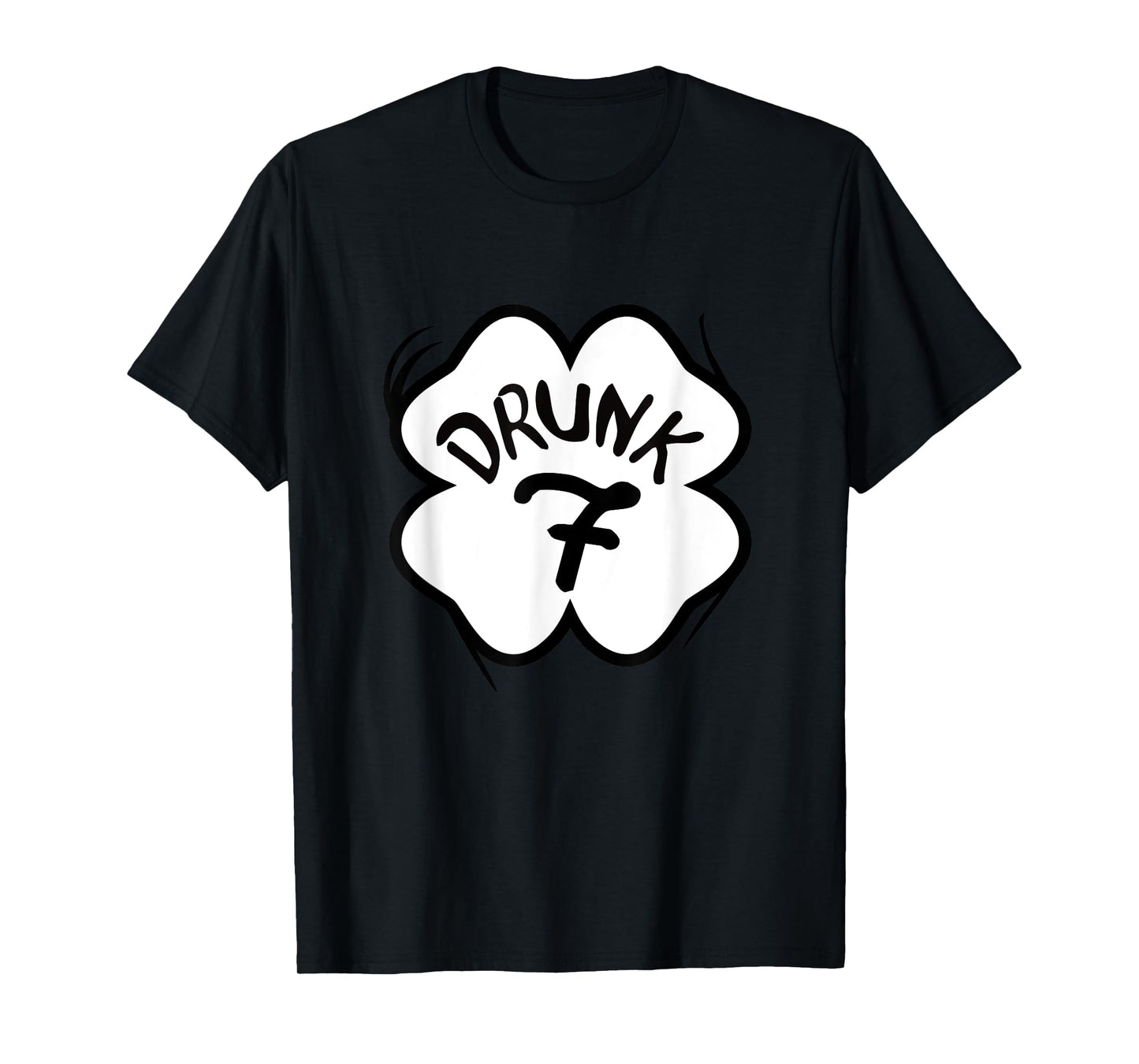 Drunk 7 Shamrock St Pattys Day Tee Bar Crawl Group Matching T-Shirt