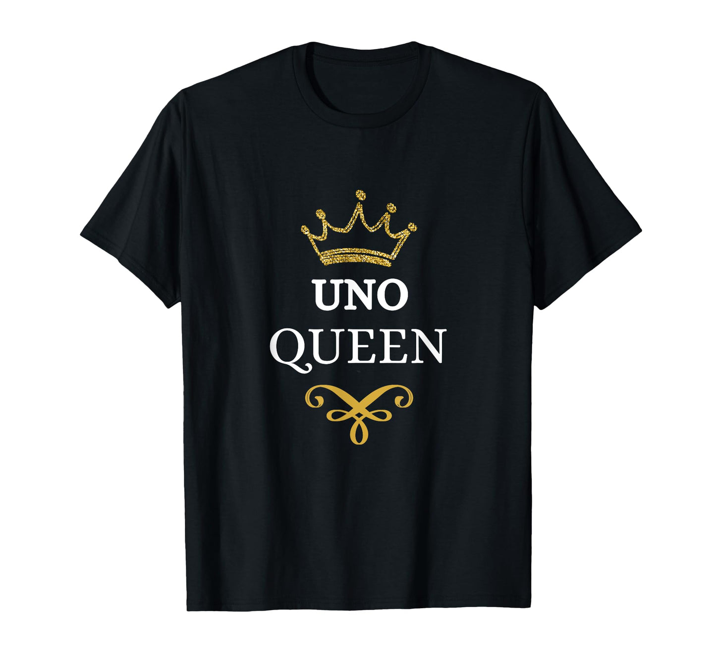 Funny Uno Queen Fan Fun Winning Card Games T-Shirt