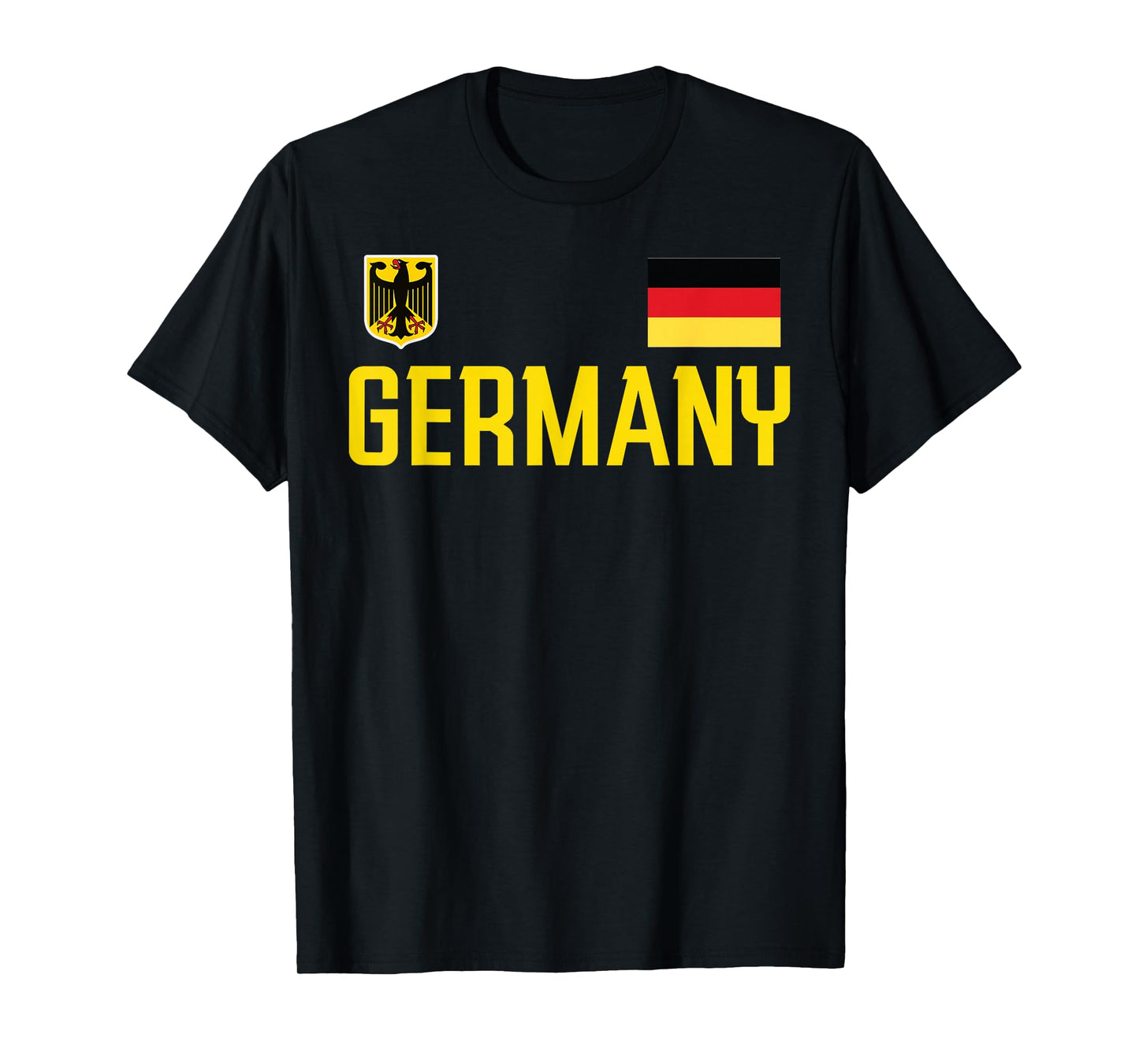 Germany Flag Deutschland Football Soccer Fan Men Women Kids T-Shirt