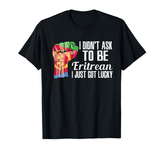 Eritrean Estonia Flag Grown Eritrean Roots Eritrean Patriot T-Shirt