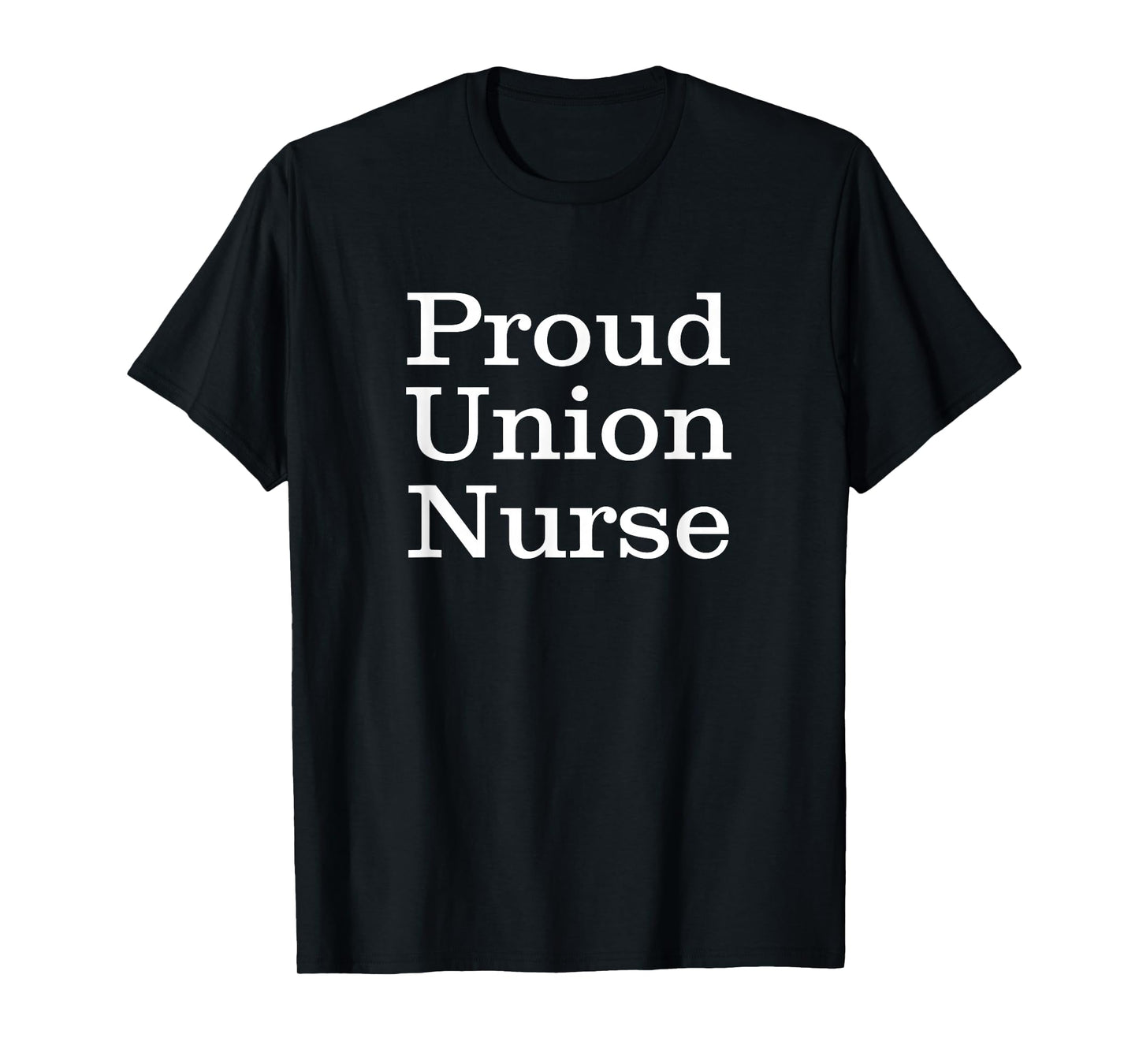 Proud Union Nurse Red T-Shirt T-Shirt