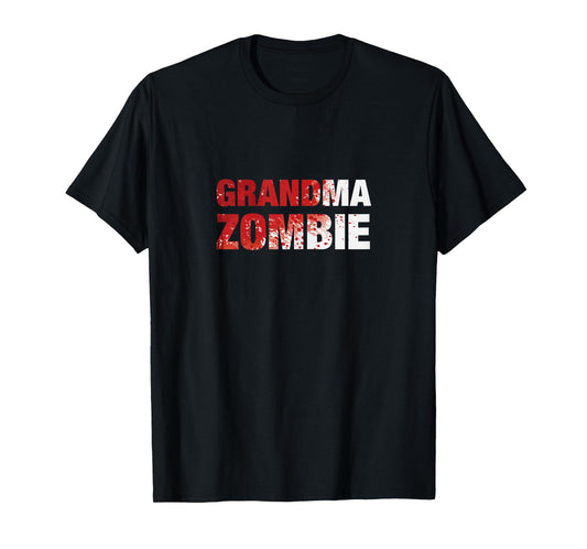 Grandma Zombie - Granny Halloween Costume T-Shirt