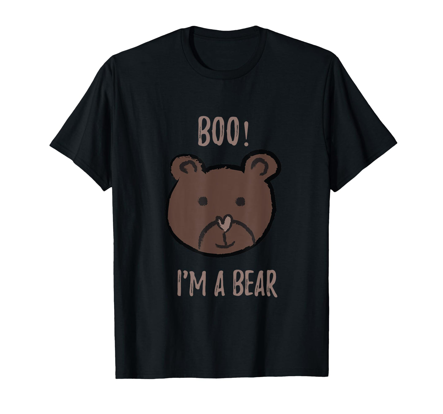 Boo! I'm a bear Halloween costume T- shirt