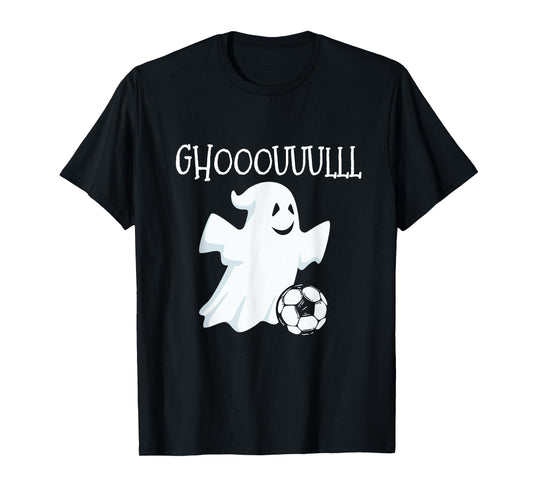 Ghost Soccer Halloween T-Shirt