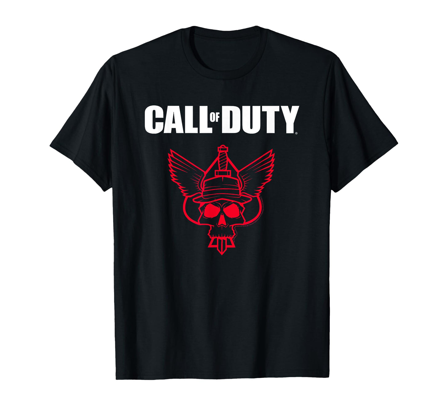 Call of Duty Captain Price Skull Icon Video Game T-Shirt