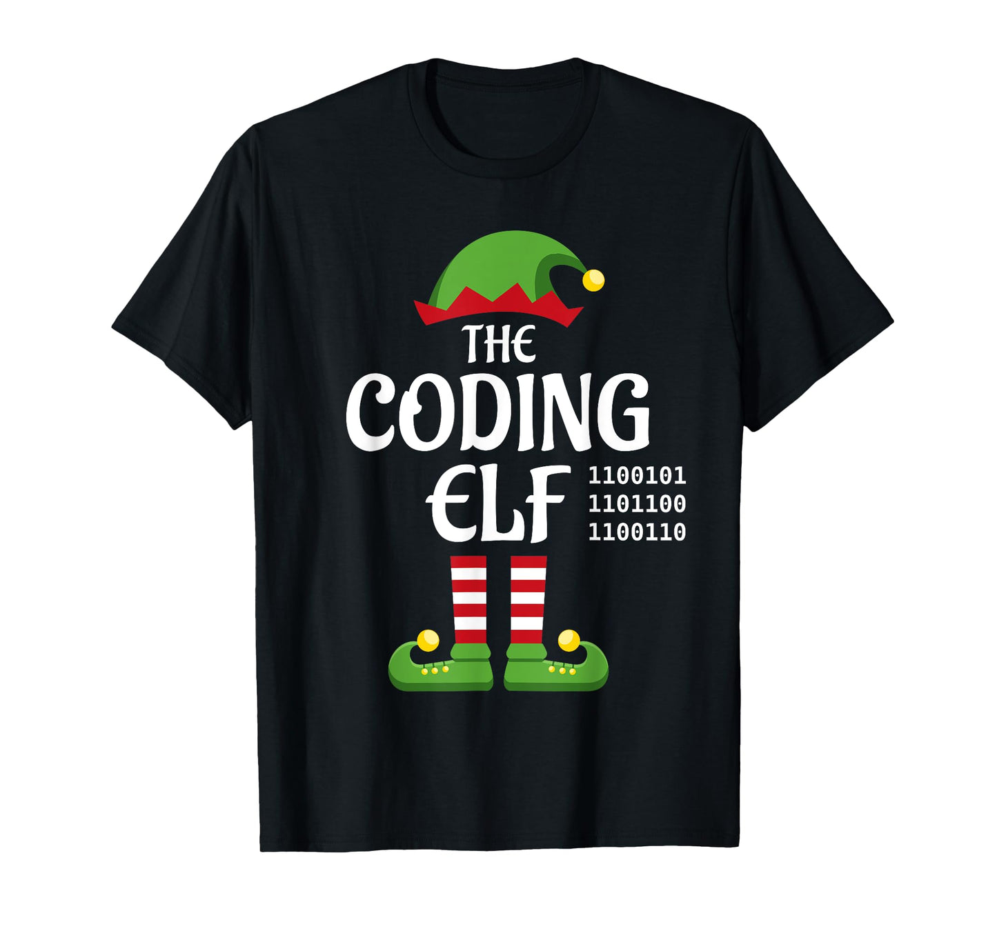 Coding Elf Family Matching Group Christmas T-Shirt