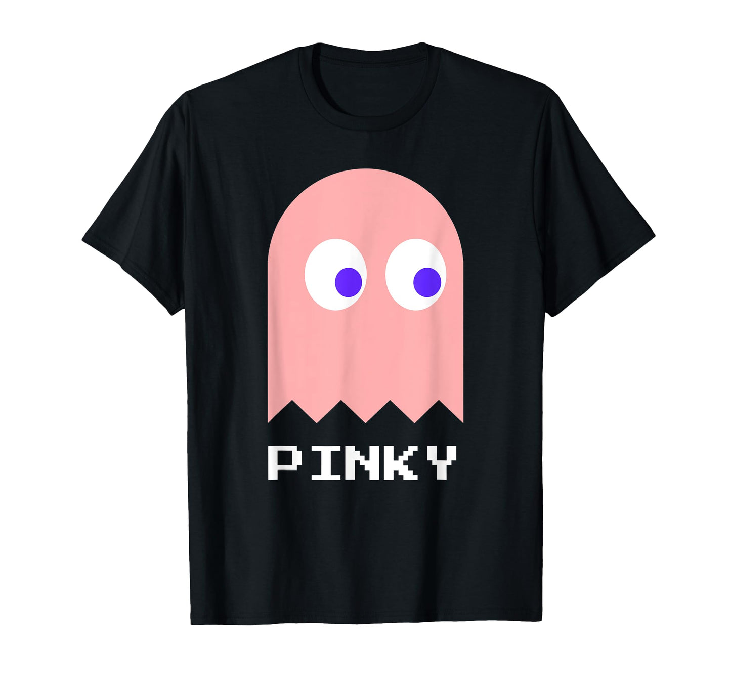 Retro Gamer Nerd PINKY Halloween Costume T-Shirt
