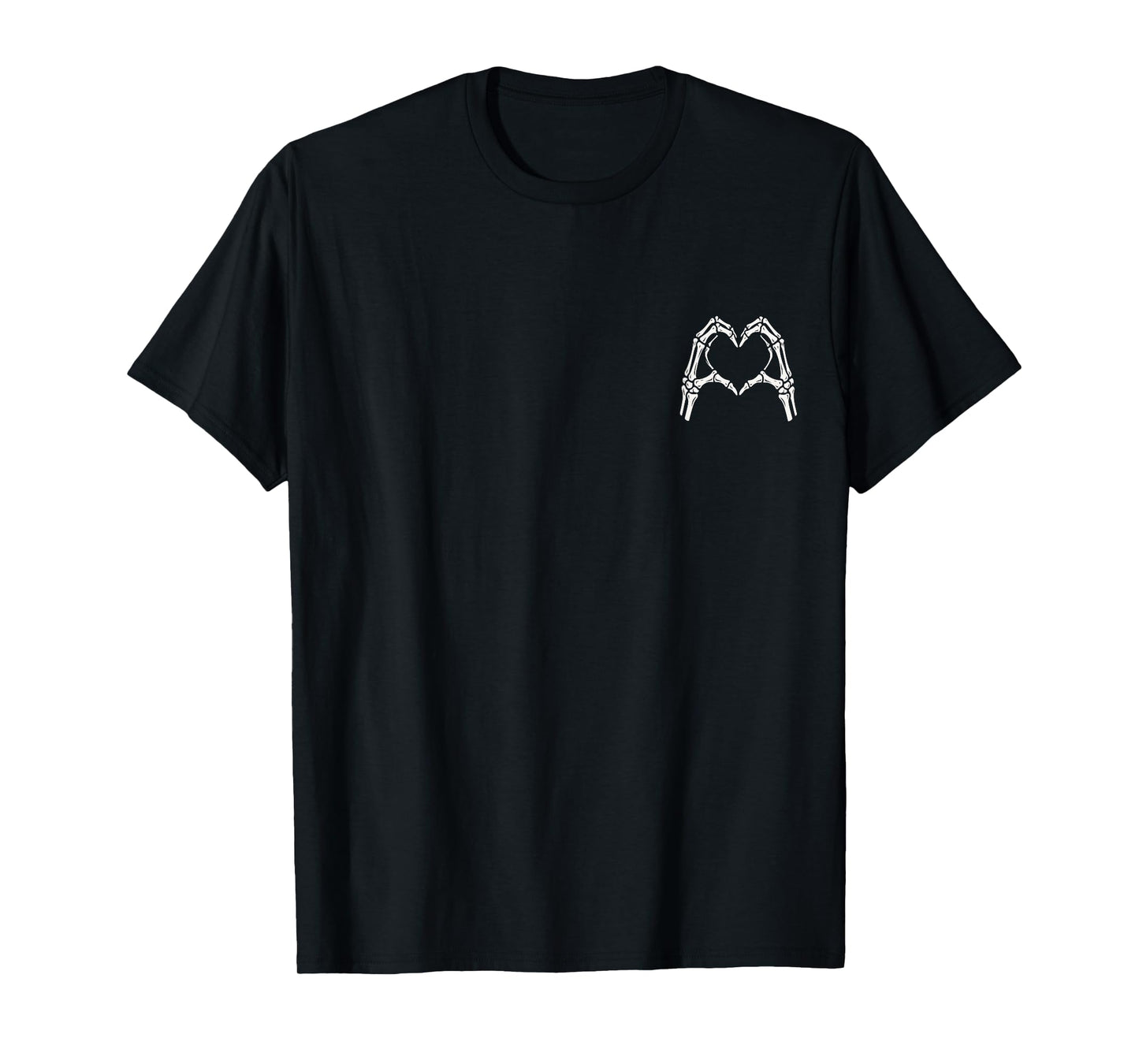 Valentine's Day Skeleton Hands Heart Halloween Costume T-Shirt