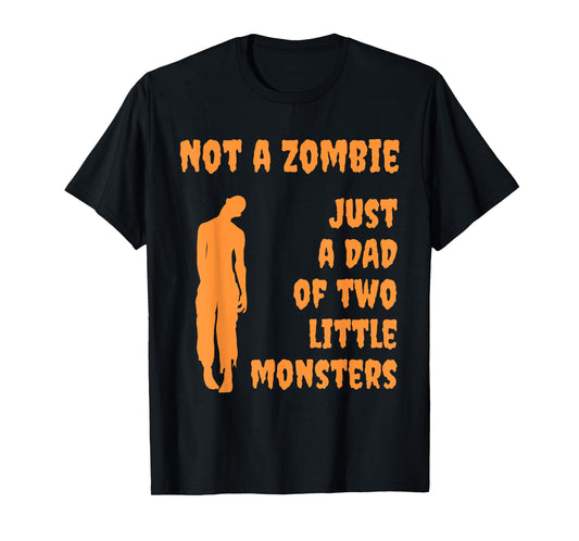 Parental Guidance and Candy Security Halloween Zombie Dad T-Shirt