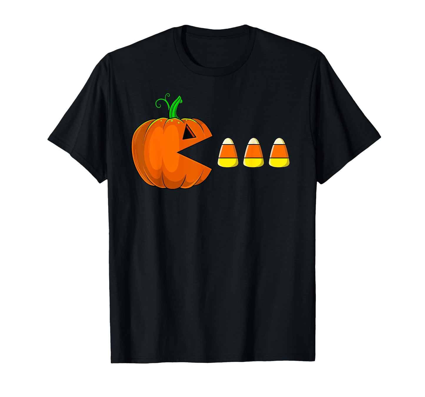 Halloween Pumpkin Funny Candy Corn Ghosts Boys Kids Men T-Shirt