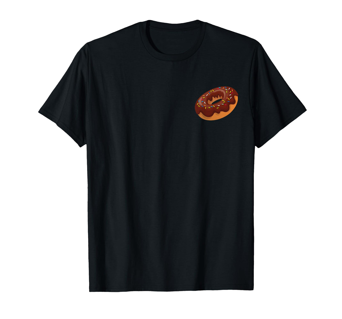 Donut Pocket Shirt Pink Sprinkle Doughnut Lovers Sweet T-Shirt