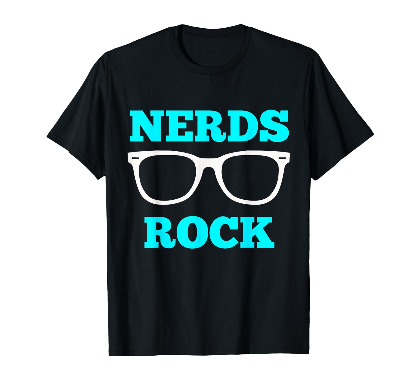 Nerds Rock T Shirt Gamer Geek Fun Cute Nerd Shirt Boy Girl T-Shirt