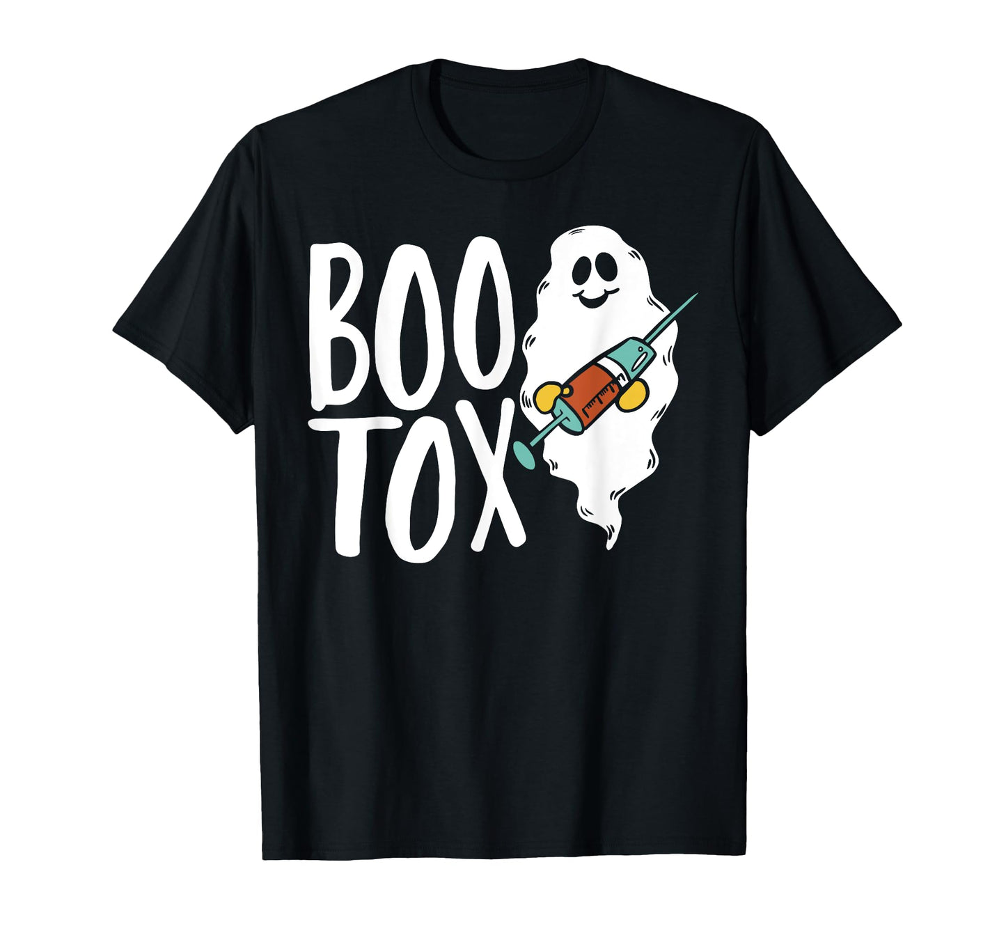 Botox Halloween Boo Tox Ghost Aesthetic Nurse Injector T-Shirt