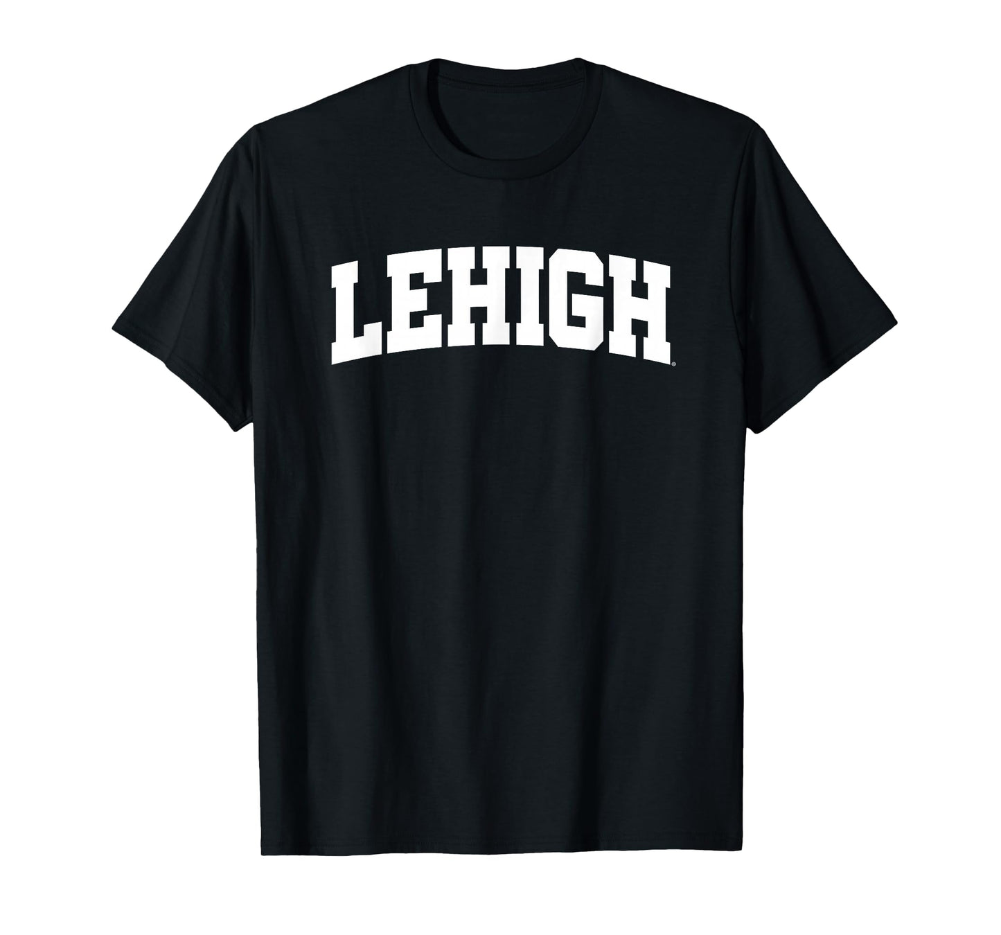 Lehigh University Mountain Hawks School Name Arch T-Shirt
