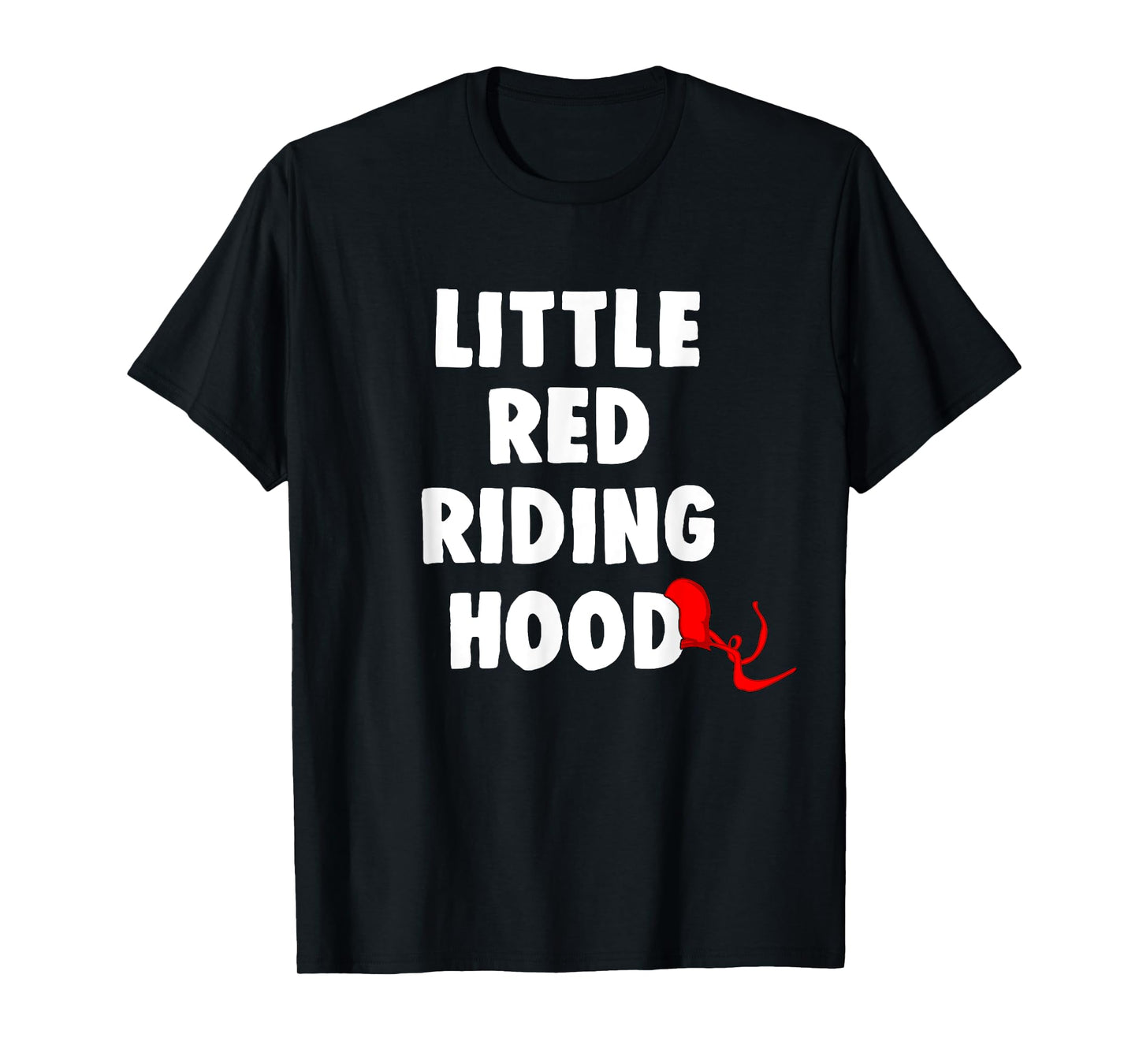 Little Red Riding Hood Matching Halloween Couples T-shirt T-Shirt