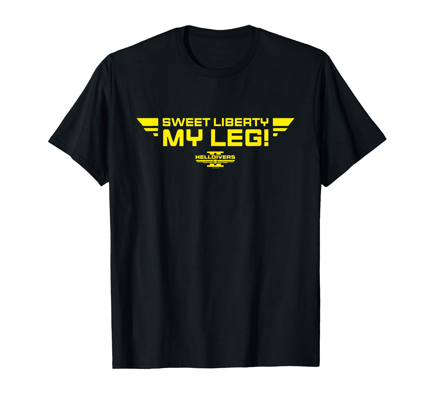 Helldivers 2 Sweet Liberty My Leg Video Game T-Shirt