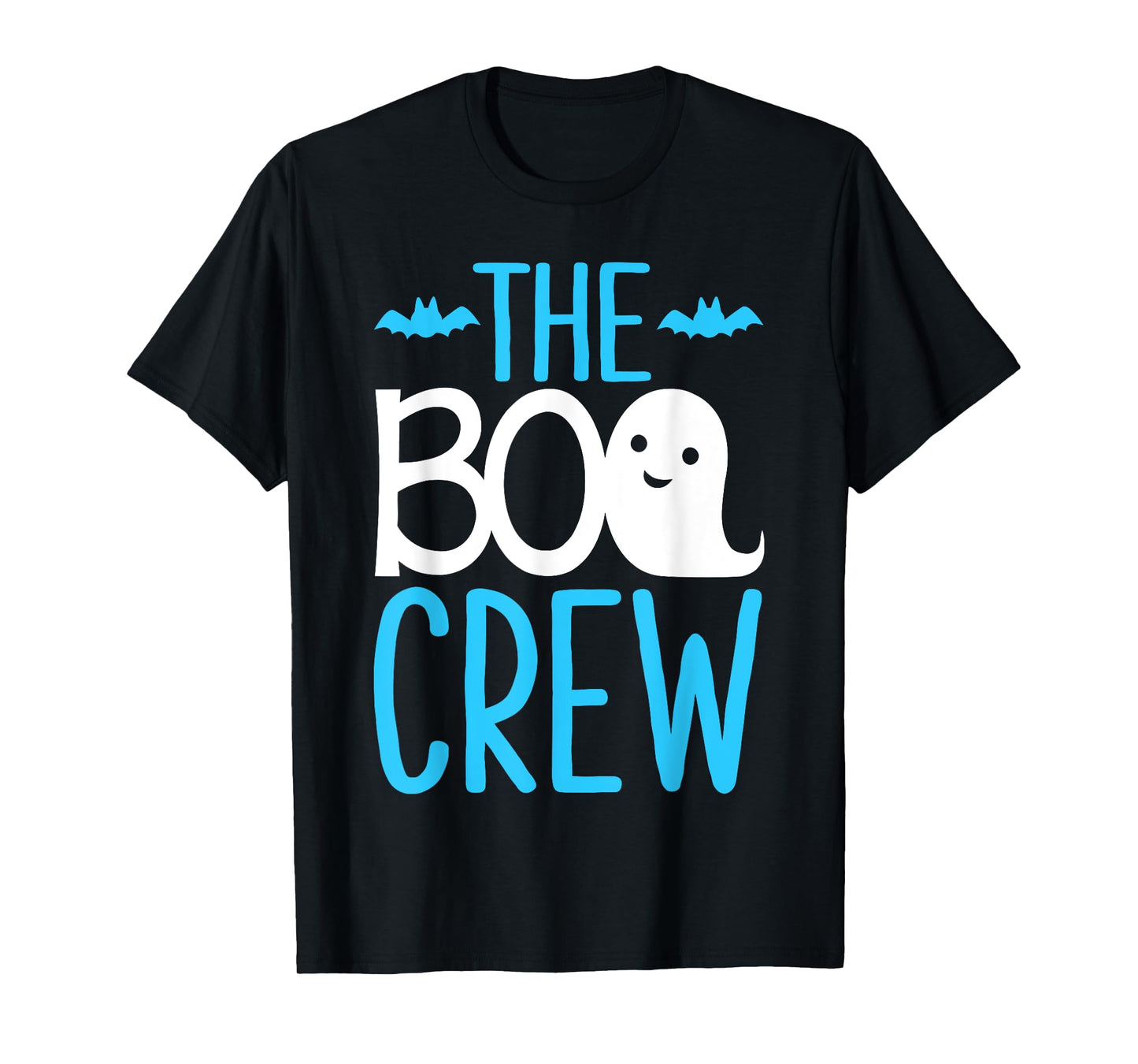 The Boo Crew Shirt Matching Halloween T-Shirt Blue