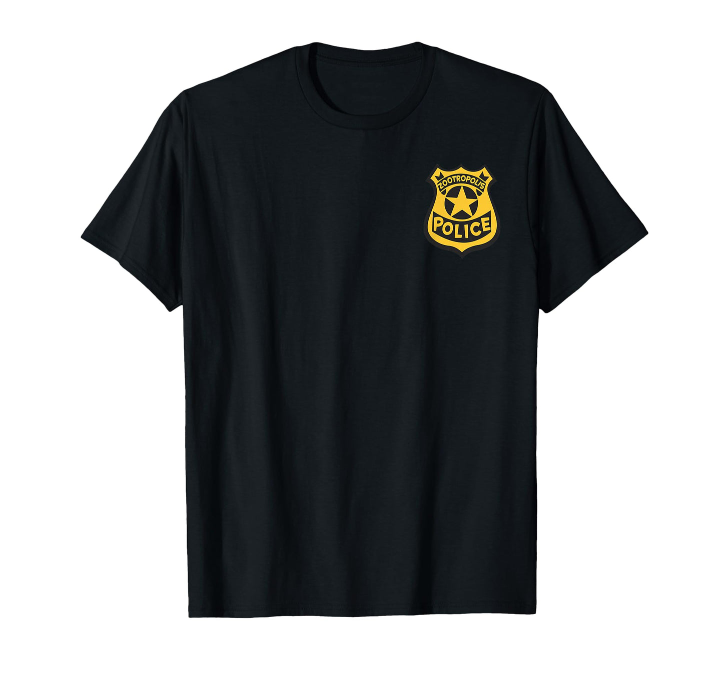 Disney Zootopia Zootropolis Police Badge Graphic T-Shirt T-Shirt