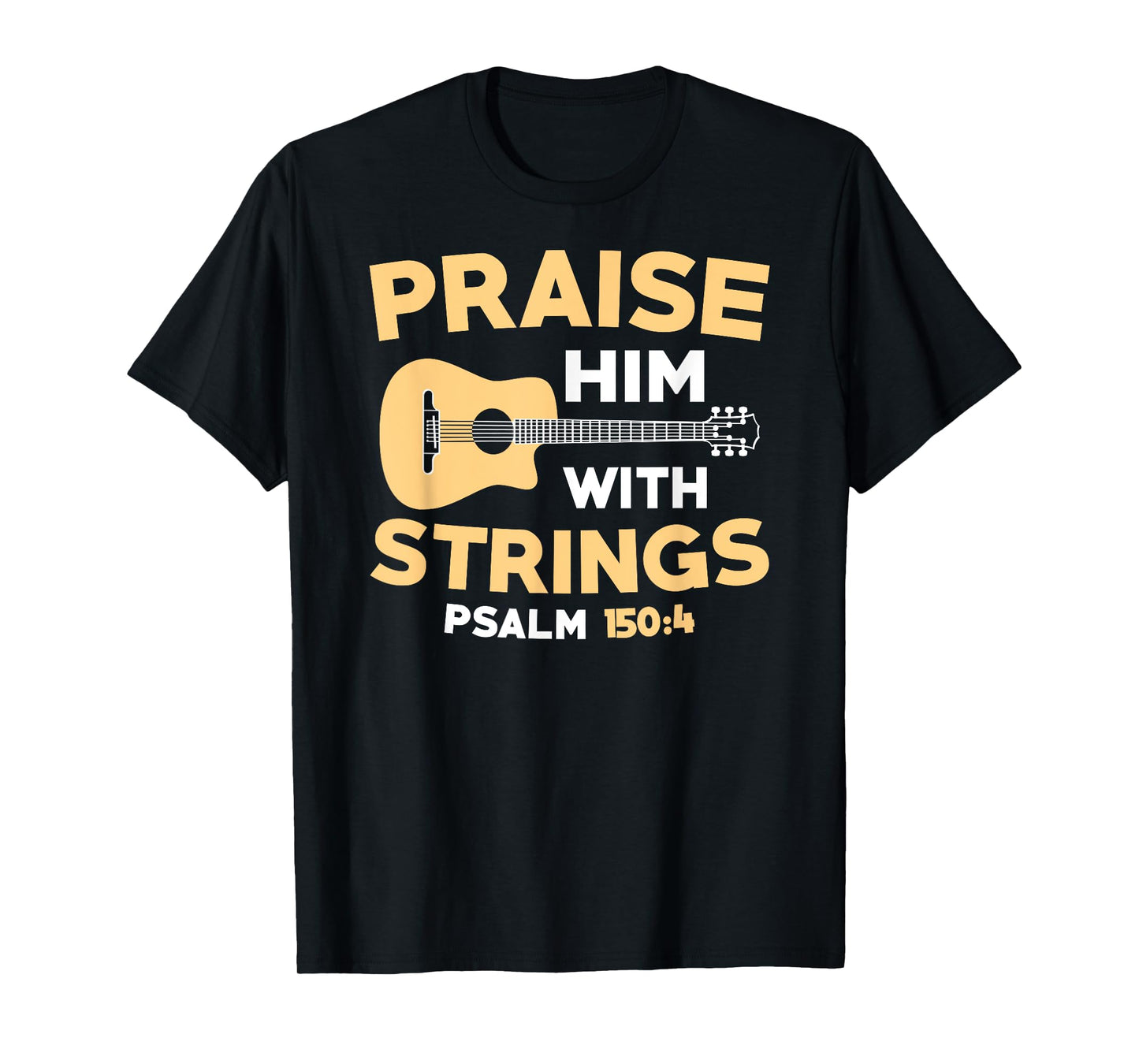 Christian Music Church Guitar Bass Jesus T-Shirt Rock Gift T-Shirt