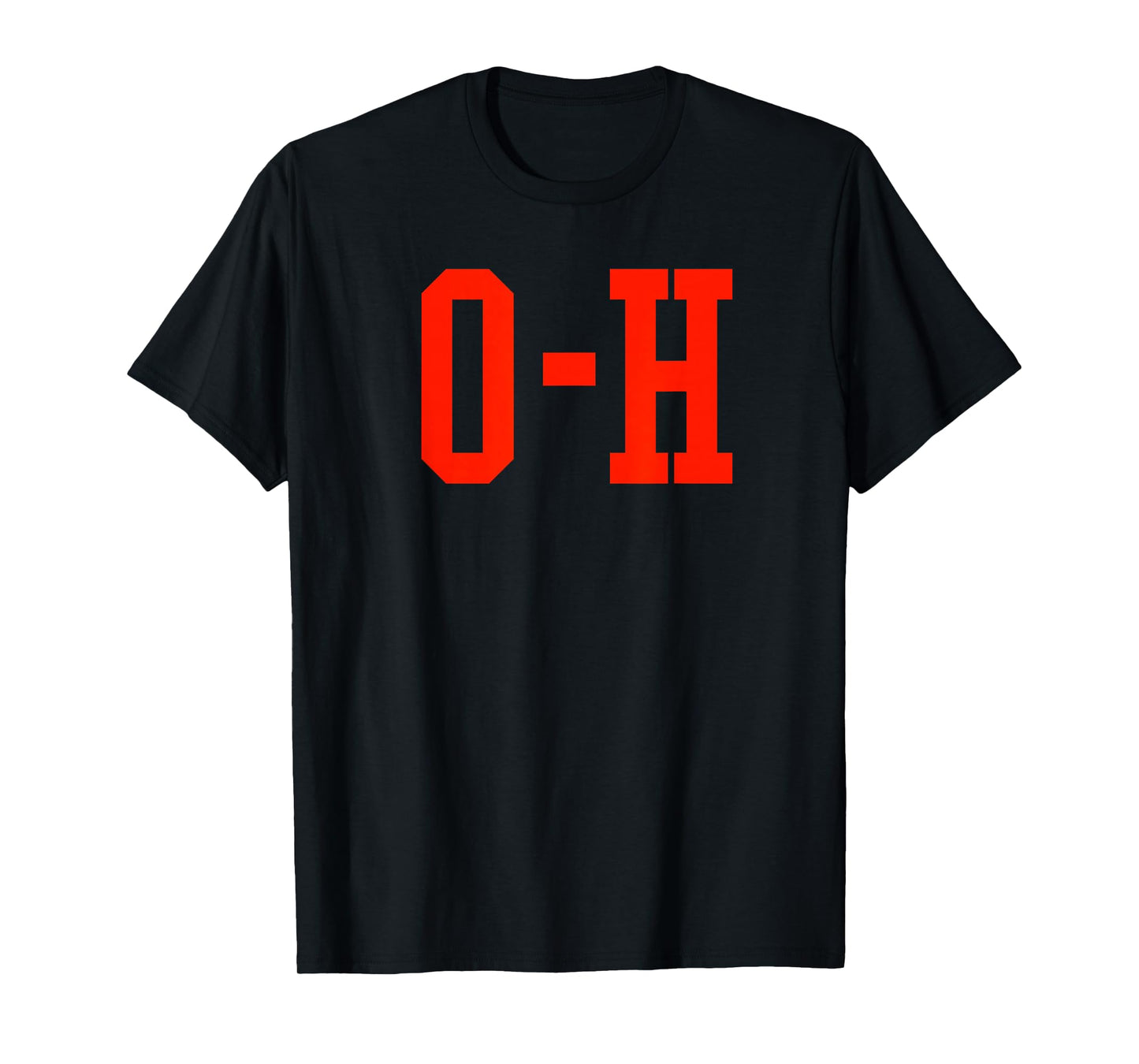 Cool Couples, Best Friends O-H Half of I-O Ohio Scarlet Gear T-Shirt