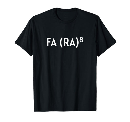 FA (RA) 8 Funny Christmas Story Asian Singing LA Math Teacher T-Shirt