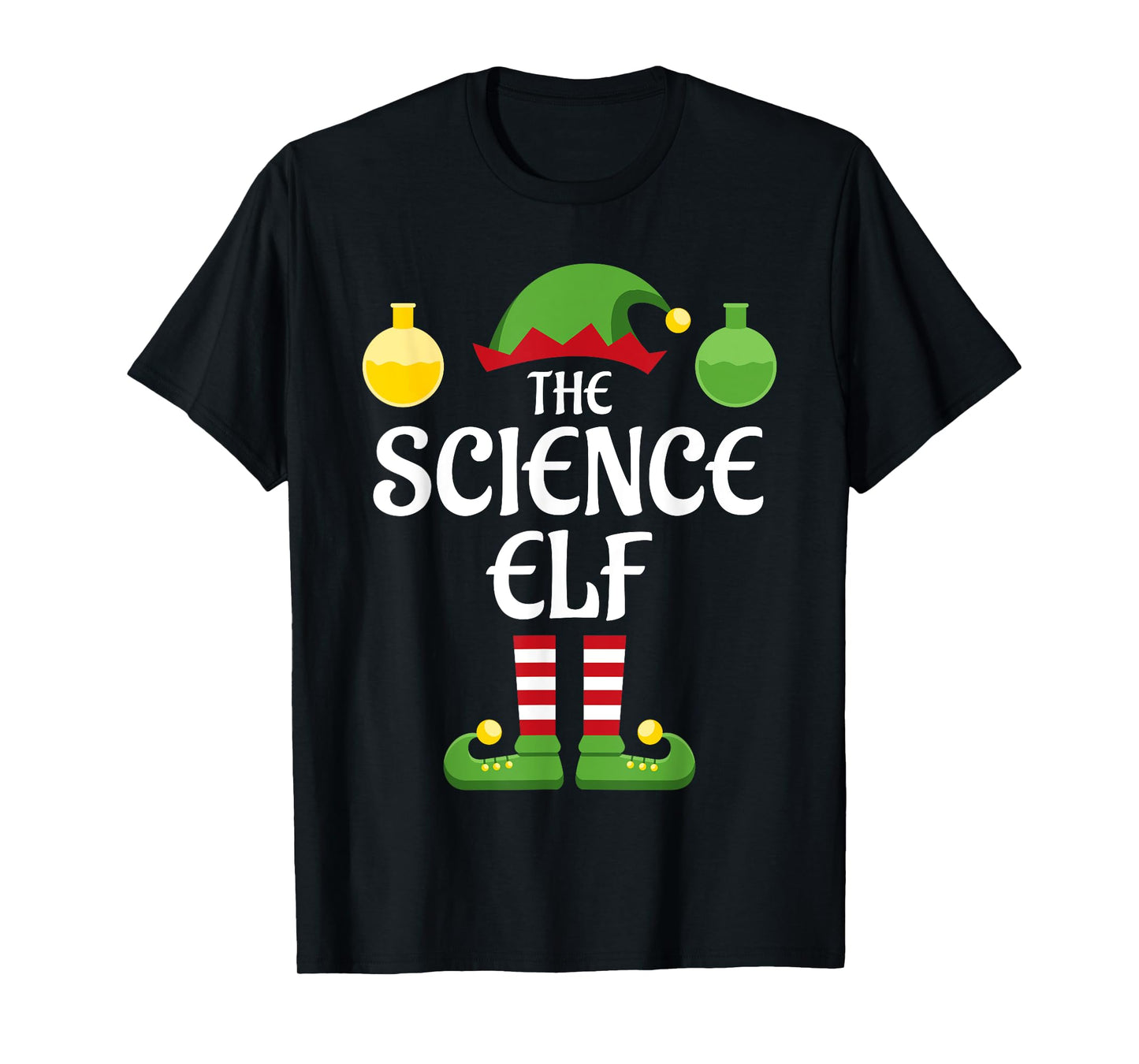 Science Elf Family Matching Group Christmas T-Shirt
